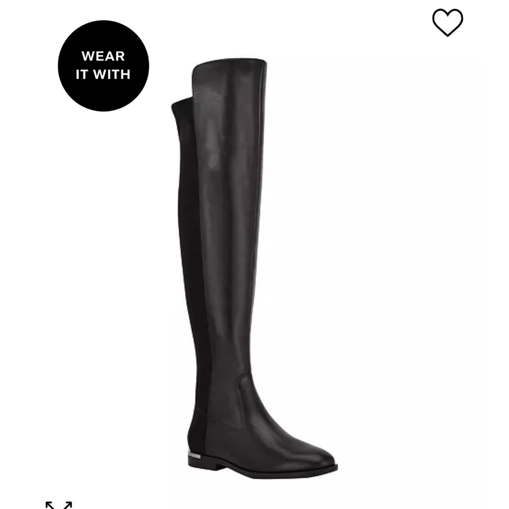 Calvin Klein Rania Over The Knee Boots NWOT